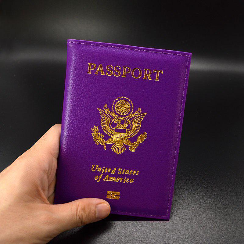 Set 3 Custodie Passaporto In Pelle PU Con Motivo Dorato – Bianco E Nero Con Carta Multifunzione