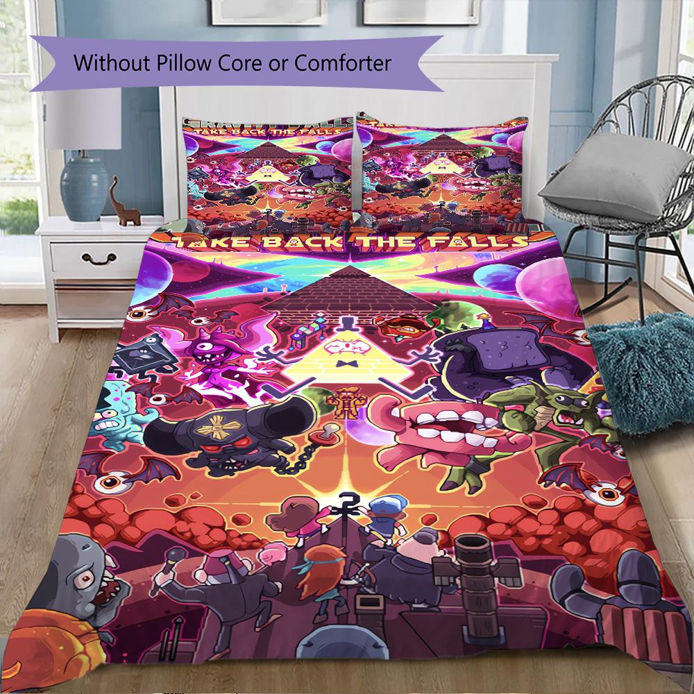 Friday Night Funkin Pattern Bedding,Quilt Set Quilt Cover Pillowcase Home Birthday Gift (1*duvet cover+2*pillowcase,without core)ZSJT0917458