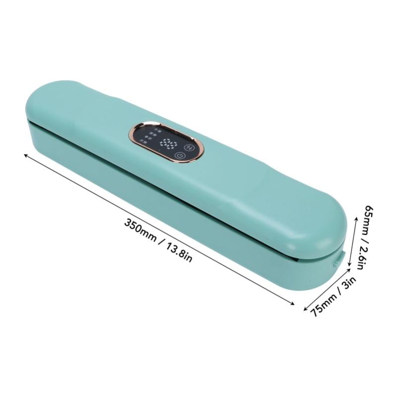 Vacuum Sealer Machine Powerful 62kPa Digital Display 4 Modes Multifunctional Compact Food Sealing Machine For Home Kitchen