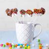 Acrylic Lollipop Sticks Cake Topper Pops Candy Treat Stick DIY Making Candy Dessert Chocolate Stirring Rods Party Decor Supplies