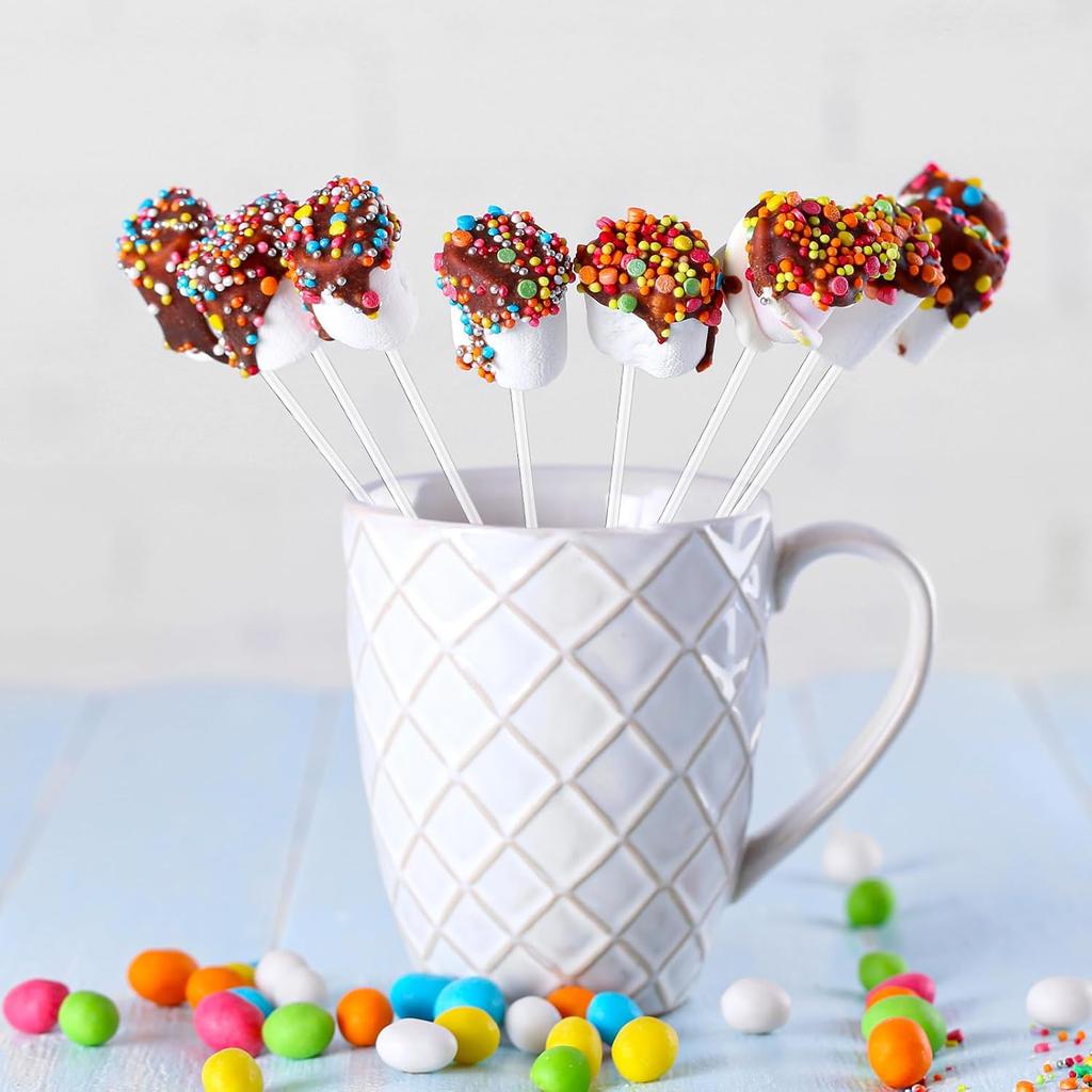 Acrylic Lollipop Sticks Cake Topper Pops Candy Treat Stick DIY Making Candy Dessert Chocolate Stirring Rods Party Decor Supplies
