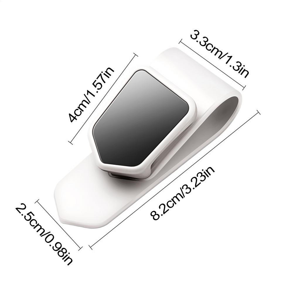 Sunglasses Clip For Car Visor Eyeglass Hanger Clip For Car Interior Accessories Compact Organizer Sunglasses stand For Woman Men