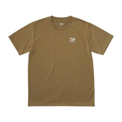Short Sleeve Small Logo Ash Mocha XL [Daiwa] T-Shirt 25DE-8625