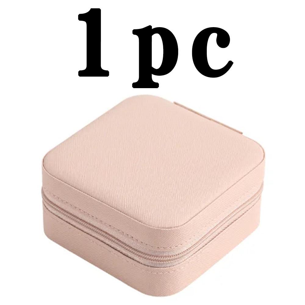 Portable Jewelry Box, Jewelry Display & Storage Case For Rings, Earrings, Necklaces, Pendants, Gift For Women, Girlfriend