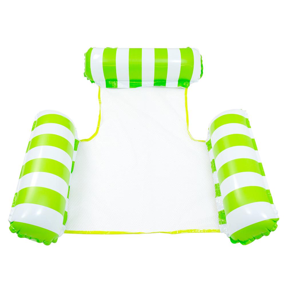 Cross-Border Inflatable Water Bed: New Striped Float & Hammock Lounge Chair for Water Sports