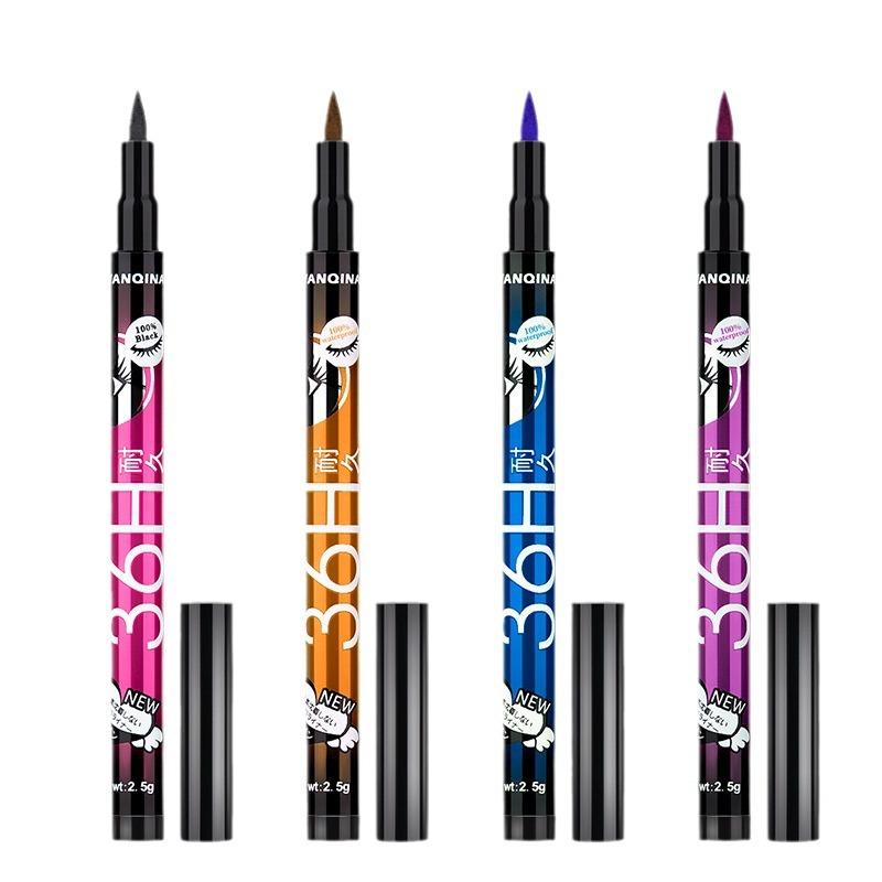 Makeup 36H Eyeliner, Waterproof, Sweat-Proof, Quick-Drying And Non-Smudging Colored Eyeliner Pen.
