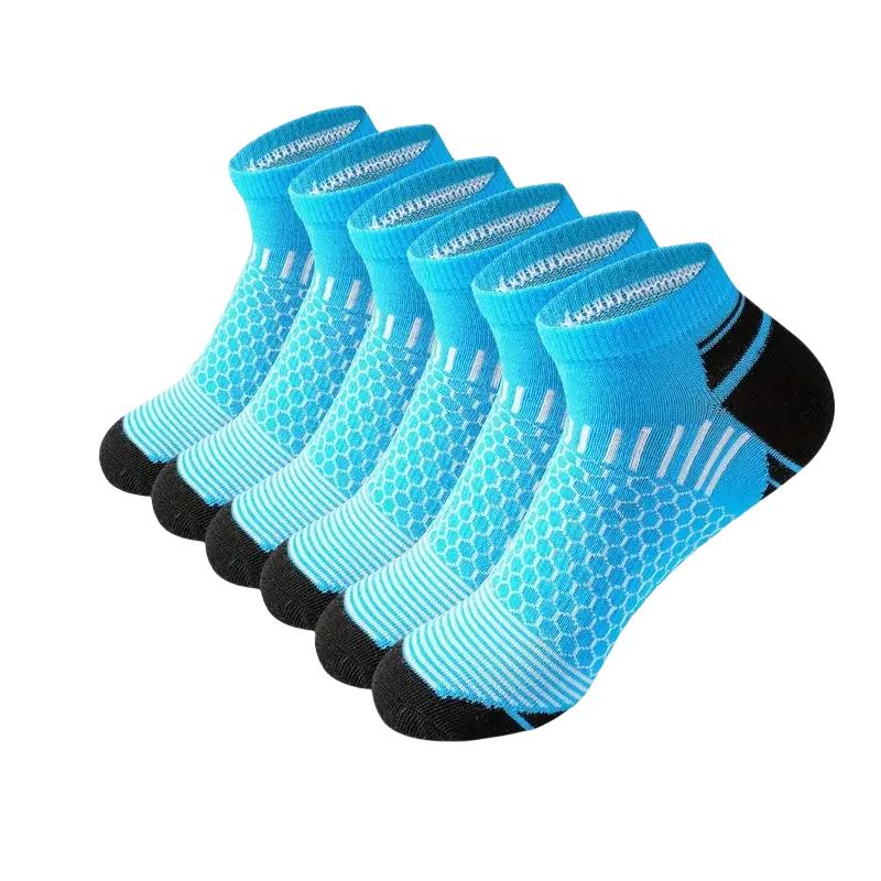 6/12 Pairs Colorful Men's Low Tub Socks Fashion Comfortable Autumn Classic Black Business Sock High-quality Men's Short Socks