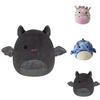 Soft And Cute Plush Animal Pillow Toy For Birthday Gift Banana Polka Dot Pig Glitter Bat Green Bat Unicorn Whale Blue Camouflage Shark 20cm Height