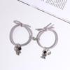 Lover Zinc Zinc Alloy Men Friends Valentine's Day Gift Magnet Wristband Eachother Hand Rope Couple Bracelet