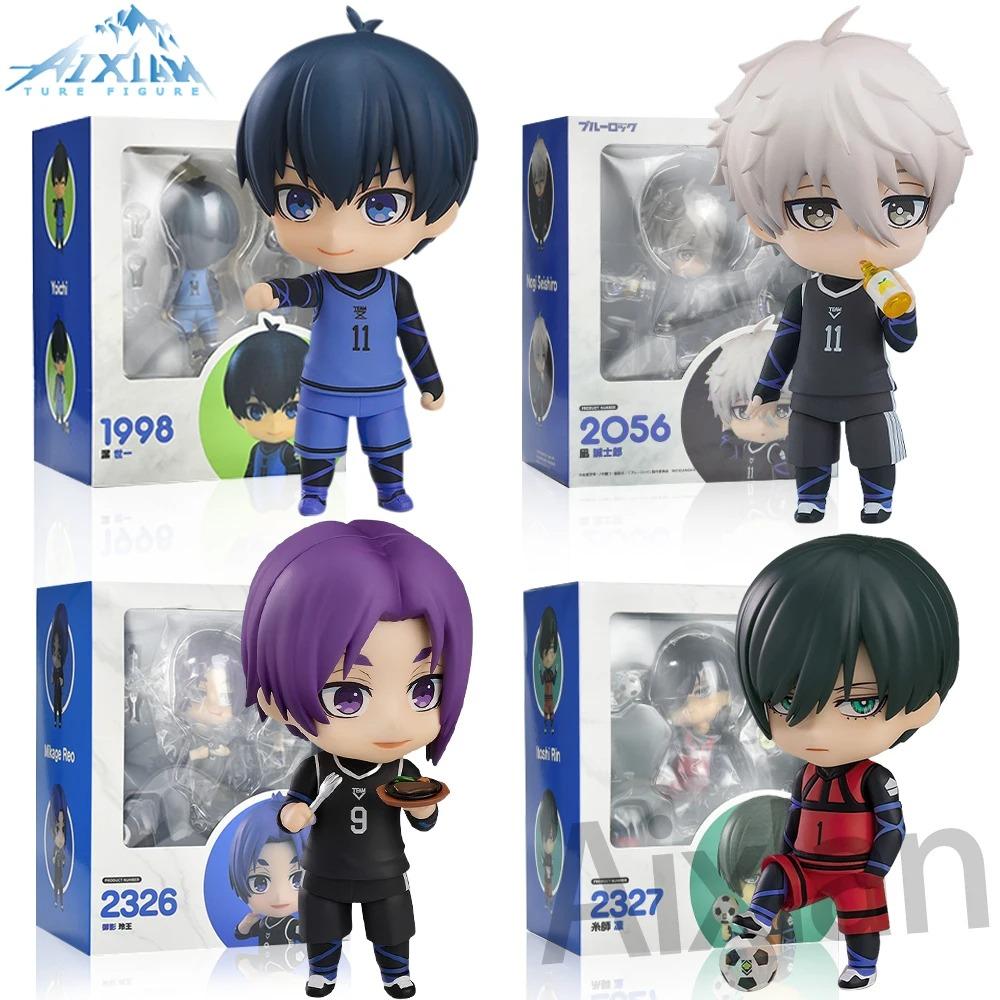 Aixlan #2326 Mikage Reo #2327 Rin Itoshi #1998 Isagi Yoichi Action Figure in PVC BLUE LOCK Anime Regalo di Natale Giocattoli da Collezione
