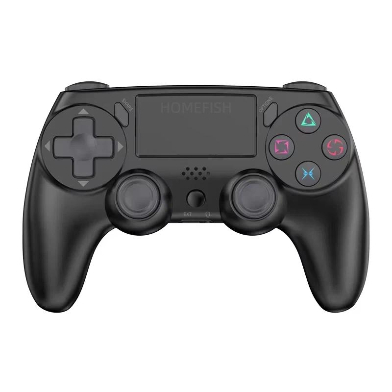 

GamePad Wireless Bluetooth Controller Dual Vibration Six Axis With Touch Panel Headphone Microphone Bluetooth 4.0 for PS PC