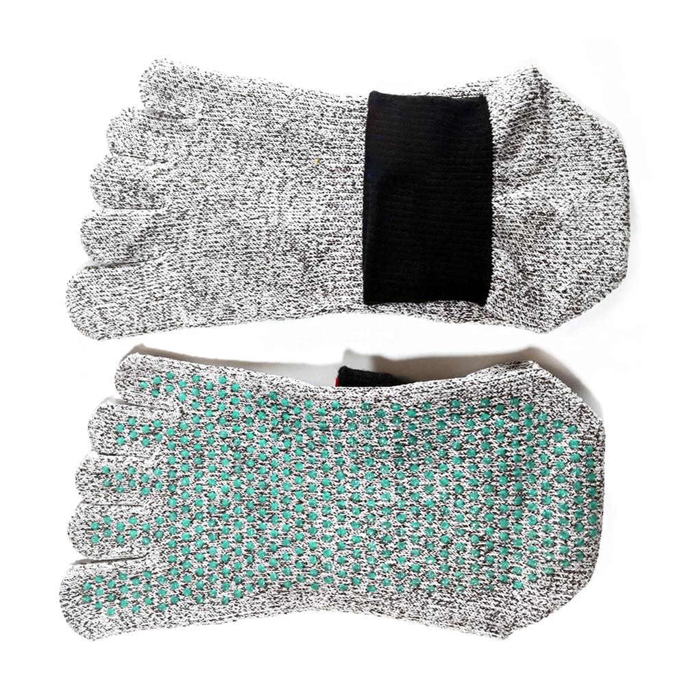 New Anti Cut Anti Puncture Outdoor Hiking 5 Toe Crew Socks Men Socks Sports For Five 5 Finger Toe Shoes