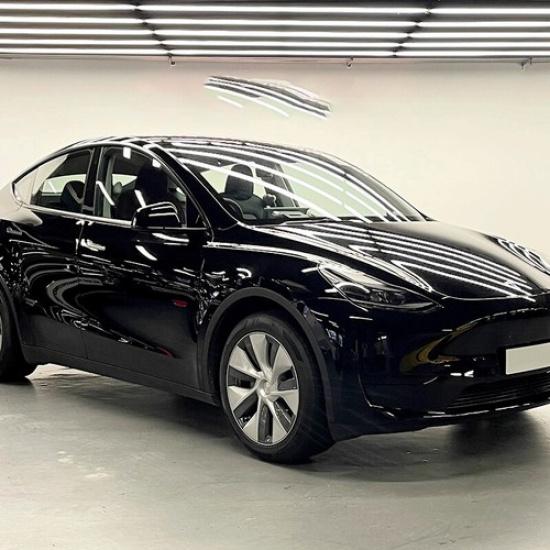 For Tesla Model Y 2017-23 Right Side Rear View Side Mirror Cover cap Gloss Black