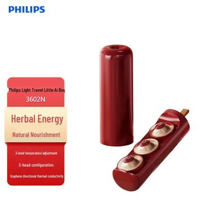 Philips Portable Herbal Heat Massager CN Plug (adapter Included)