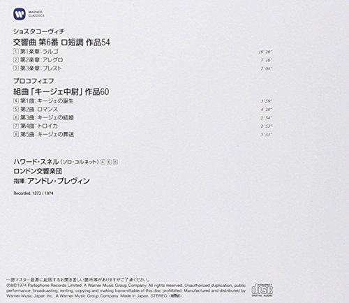 Symphony 6 etc.