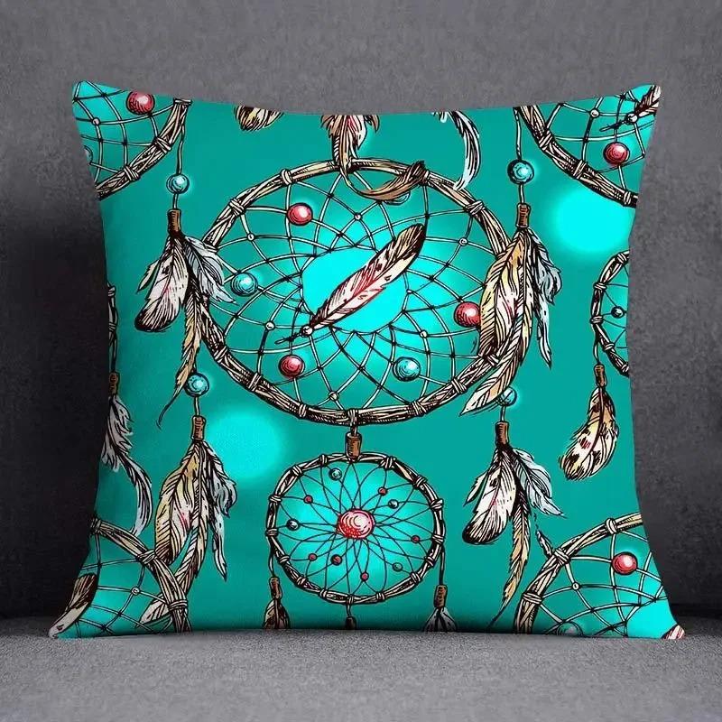 

Декоративный мотив Housse de Coussin с мотивом Animal Floral vert foncé, taie d oreiller, декоративный декор для дома и бюро 60x60cm