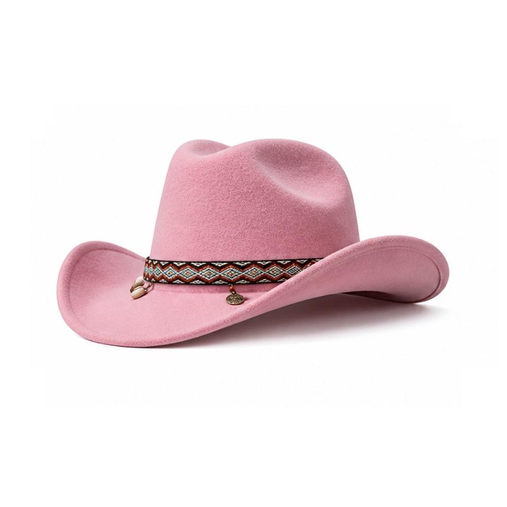 Wide Curved Brim Suede Cowboy Hat Suede Fabric Wide Brim Cowboy Hat New Cowgirl Hat Women and Men