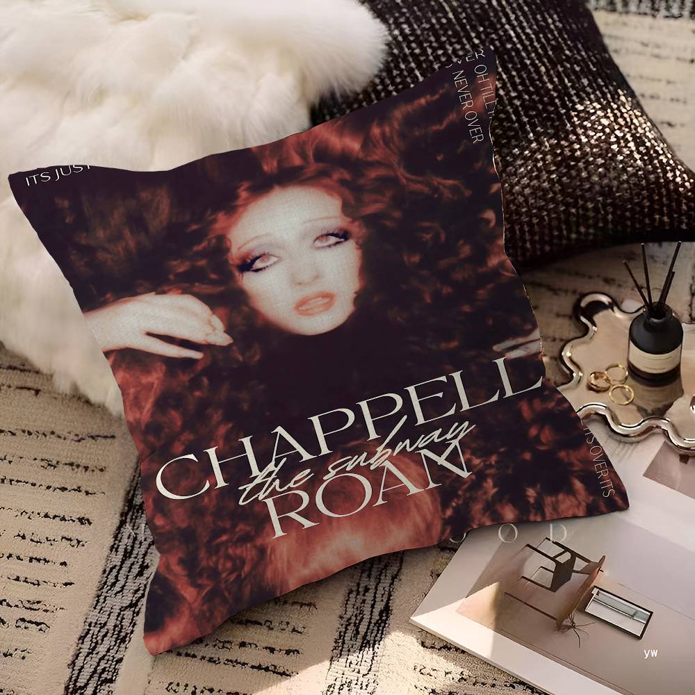 Singer C-Chappell Roan Pillow Anime Pillow Sofa Bed Head Pillow Cover Cushion Cover 45X45 Cm Fashion