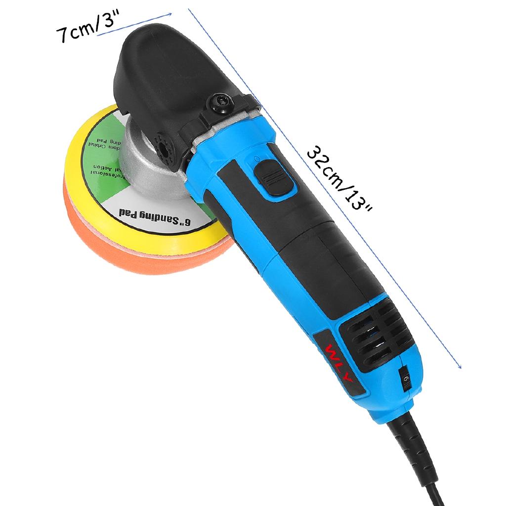 680W Electric Cars Polisher Waxing Machine Car Polishing Machine Automobile Furniture Polishing Tools Car Waxer Sander Buffer
