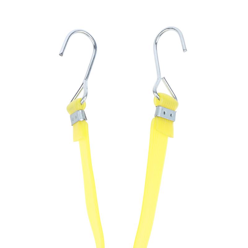 Elastic Cargo Tie Down Straps Withmetal Hooks 1M-2M Motorcycle Bike Bungee Cord For Luggage Transport Rubber Security Rope