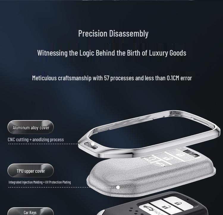 Key Covers for Honda Models: Civic, Accord, Breeze, HR-V, Odyssey, XRV, Fit, UR-V, Style, Inspire