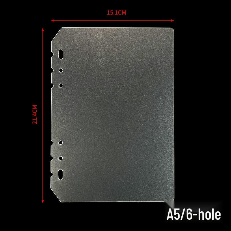 Korean Style A5 Frosted Ring Binder Polaroid Photo Album for Idol Cards