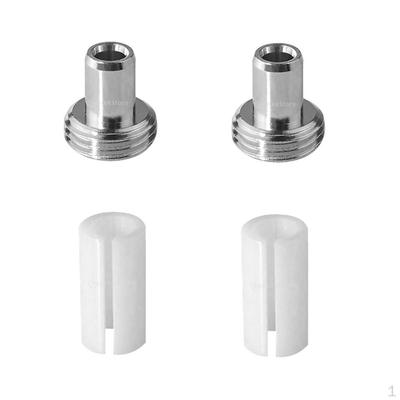 Ceramic Sleeve Adapter Kit for Visual Fault Locator Silver