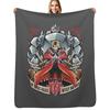 Brotherhood FullMetal Alchemist Throw Blanket Stain Resistant Cozy Warm Blanket