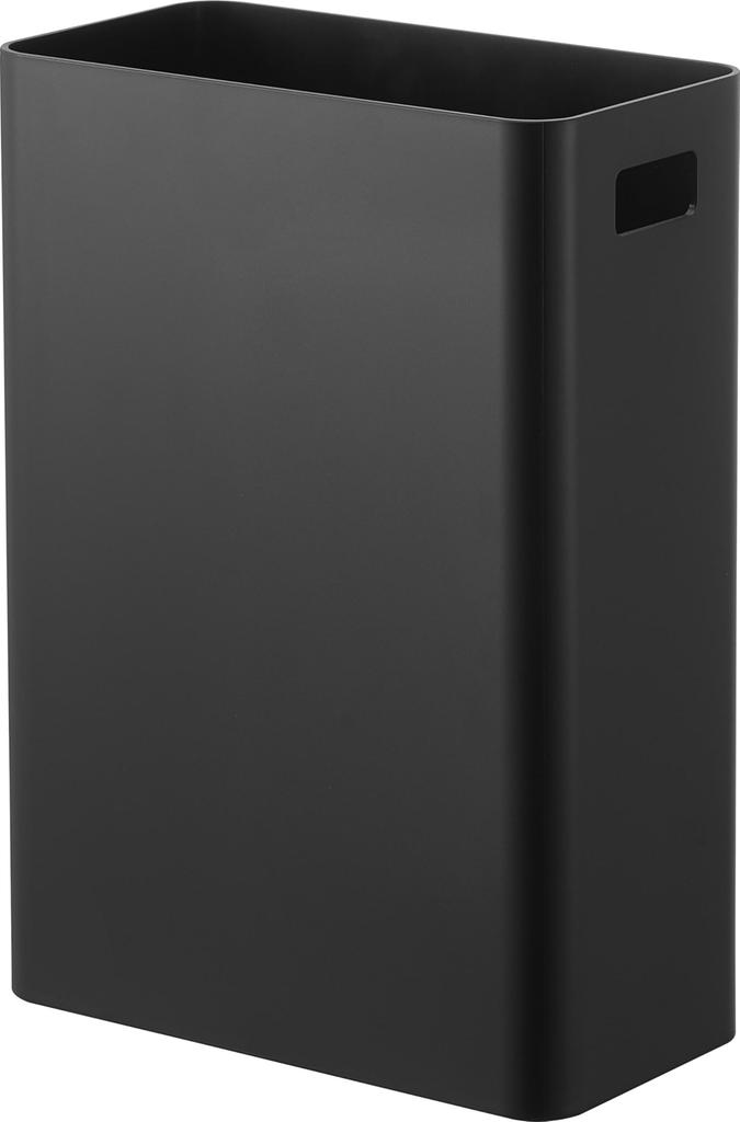 Yamazaki Jitsugyo Magnetic Trash Can 7L Black W22 X X H30cm Tower Floating Trash Can Smooth Floor Cleaning 1633 D13.2