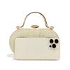 Glitter Bling Glamorous Evening Bags Mini Rhinestones Decorated Box Shaped Dinner Bags For Party Girl Women Dinner Prom Banquet