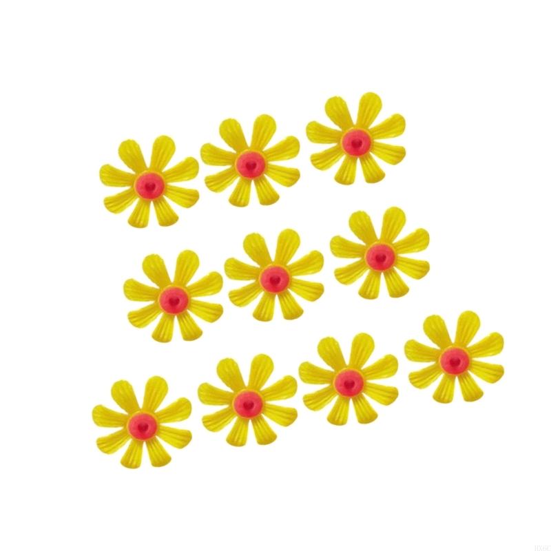 10pcs Hummingbird Feeder Flower Feeder Replacement Part Attachment Weather Resistant For Outdoor Garden Yard WildBird HX6C