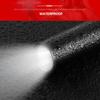 1 Set Mini High Brightness Flashlight Lighting 3 Modes Waterproof Compact Size Energy-saving User-friendly Aluminum