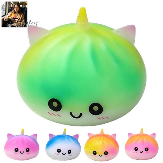Focus Improvement Tools Giant Dumpling Stress Relief Toy, Slow Rising Hand Squeeze Ball, Toy Soft Desk Fidget Sensory Tool for Office Home Relaxation