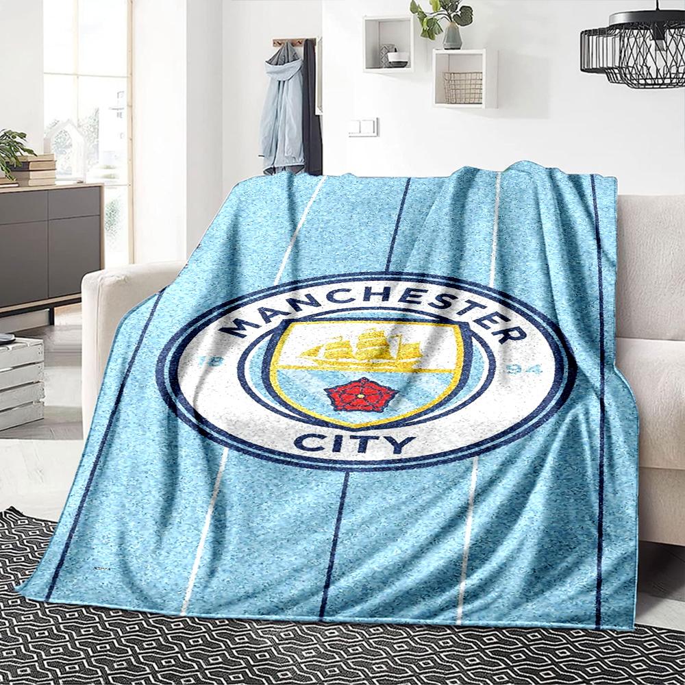 De Bruyne Jersey Blankets Flannel Printed Breathable Warm Throw Blanket for Home Office Bedspreads 0708a18