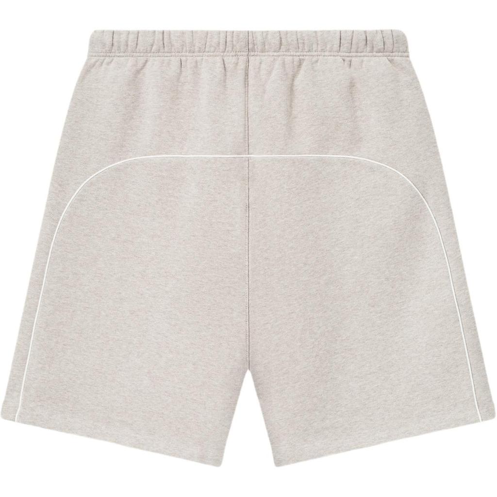 Fear of God Essentials Relaxed Fleece Sweatshort With Piping 'Heather Stone Cloud White' Men's 160SP254552F