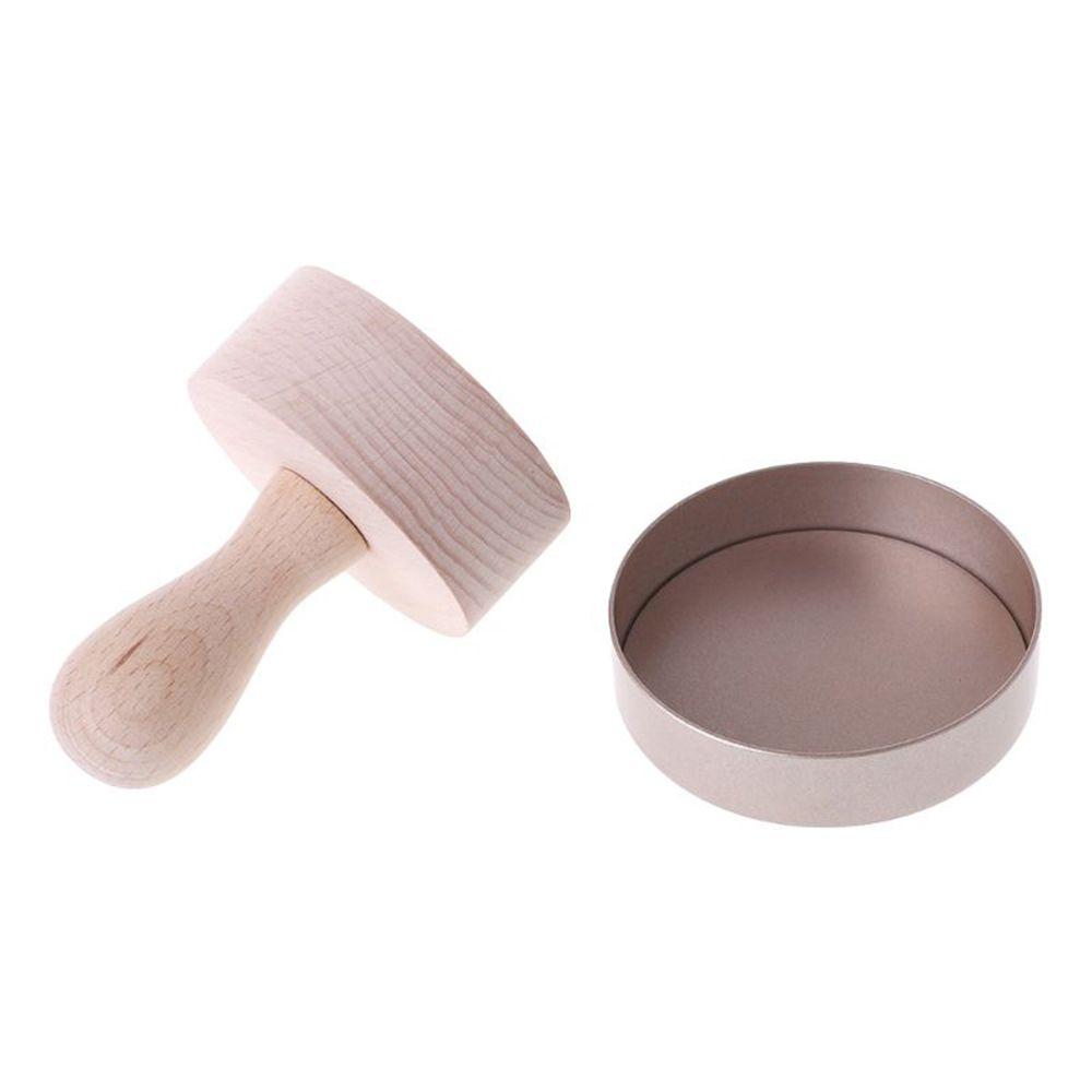 Neuheit Mini Holzgriff Loser Boden Backwerkzeug Dessert Tarteform Gebäckschieber Kuchenform