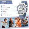 Hearkent Women's Pedometer Watch Waterproof Backlight Step Count Distance Calories Stopwatch Alarm Large Digital Display
