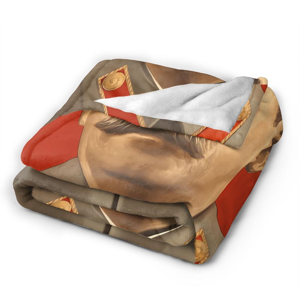 Lenin Joseph Stalin Soft Warm Blankets Students Plush Throw Blanket Fluffy Home Decor Flannel Bedspread Sofa Bed Cover