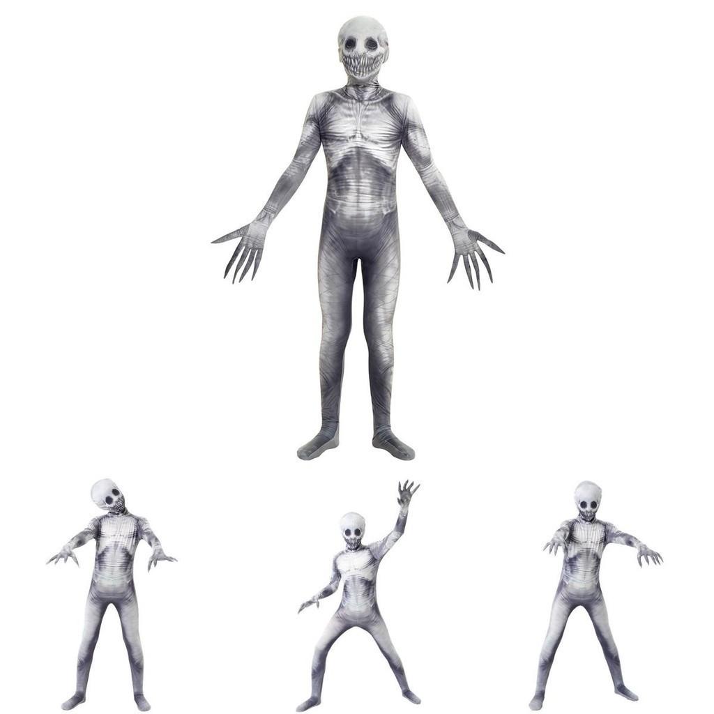 Disfraz Morphsuit de The Rake de Alta Calidad Y Aterrador para Niños y Adultos