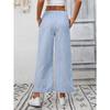 Sommer Neue Damen Gestreifte High Waist Lässige Mode Neun-Punkte-Hose