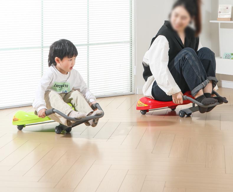 Ny Handdriven Trehjuling för Barn: Anti-tipp, Sensorisk träning