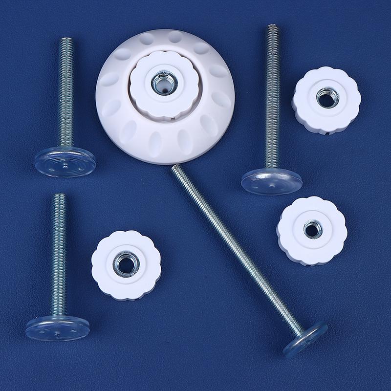 1Set White M8 M10 Baby Gate Spare Kit Pressure Fit Spindles Screw Bolts For Safety Gates Gate Accessories Bolts