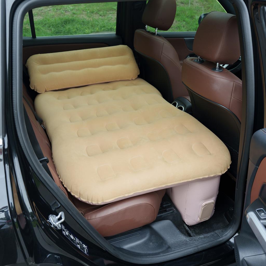 Car Rear Inflatable Mattress Pad for Travel - Fits Sedan & SUV