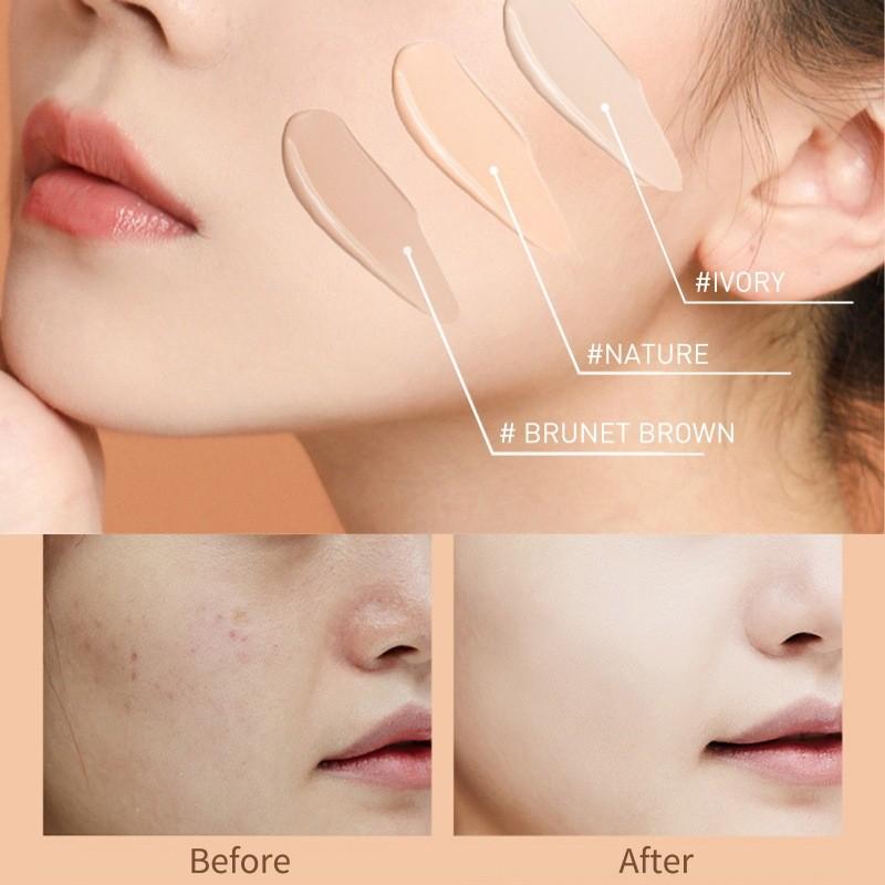Eelhoe Exquisite Liquid Foundation For Flawless Skin Long Lasting Brightening Radiance