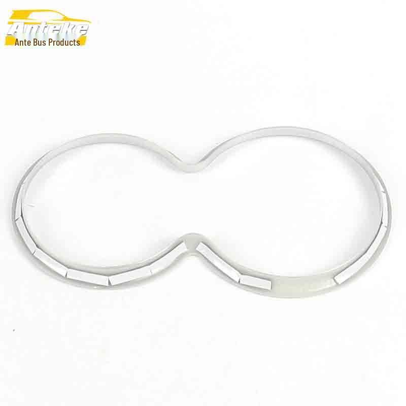 Koleos Electroplated Carbon Fiber Cup Holder Gear Shift Decor Stickers