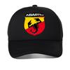 Abarth Skorpion Racing Kappe Unisex Damen Truckerhut Klassische Mode Verstellbare Baseballkappen Sommer Mesh atmungsaktive Kappe Casquette