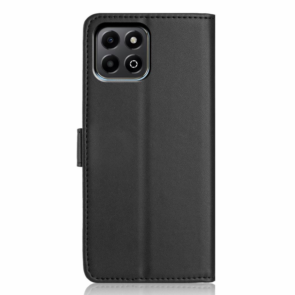 Pro Honor 400 Chytré pouzdro peněženka s popruhem/Více sloty na karty Jednobarevný Kožený Stojánek Kryt na telefon