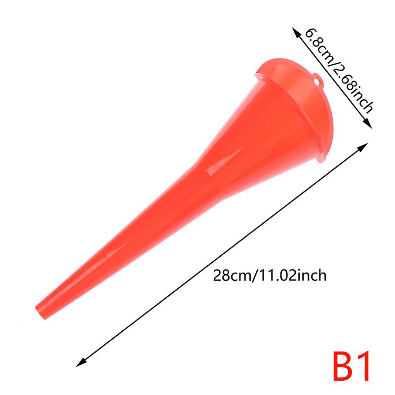 

Автомобильная воронка с длинным стержнем, инструменты для заправки бензина, масла, пластиковая воронка с защитой от брызг 29*8cm