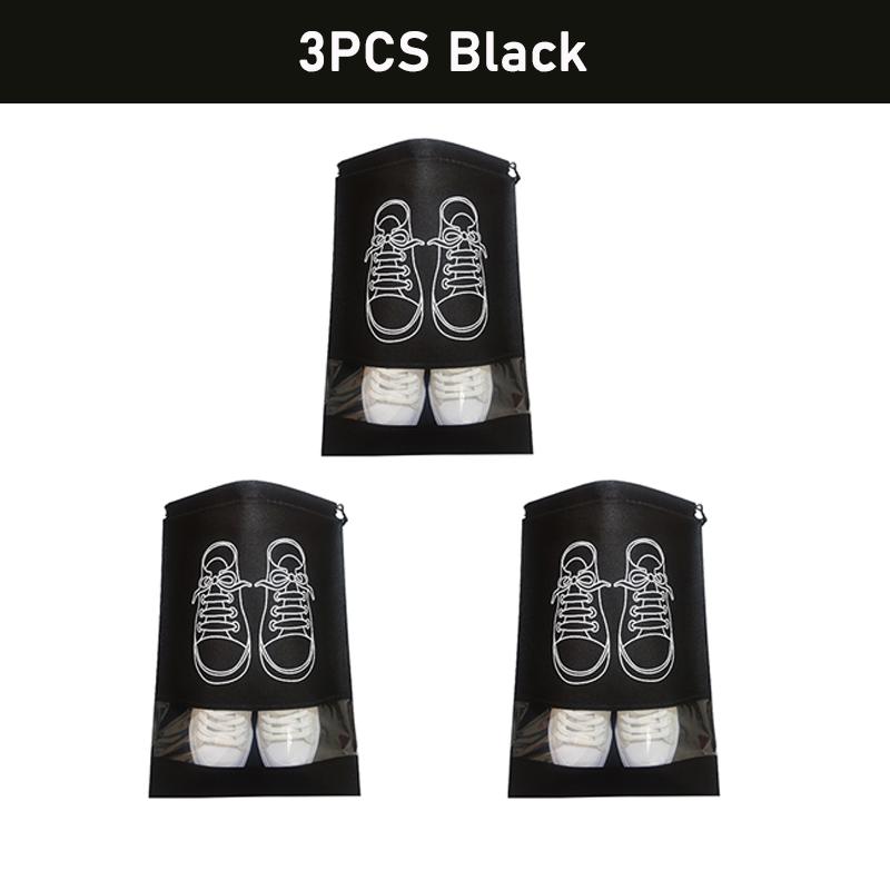 Non-Woven Shoes Bag Waterproof Dustproof Travel Bag Portable Tote Drawstring Bag For Shoes Storage Shoes Organizer