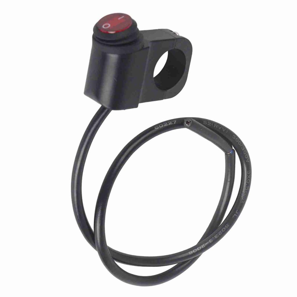 12V 16A Motorcycle Waterproof Handlebar Headlight Fog Spot Light On Off Switch